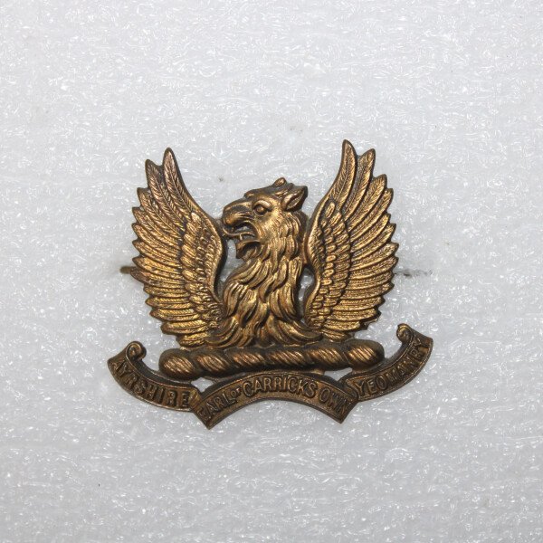 cap badge Ayrshire