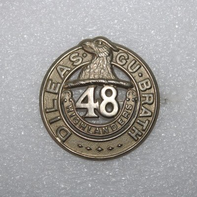 Cap badge 48th highlanders of canada