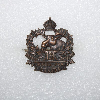 Cap badge 128th battalion