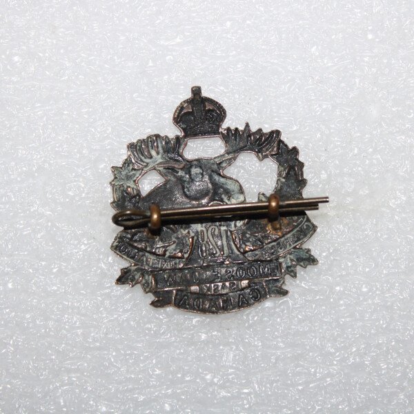 Cap badge 128th battalion