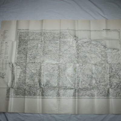 Carte st Lô, Omaha, Utah Beach