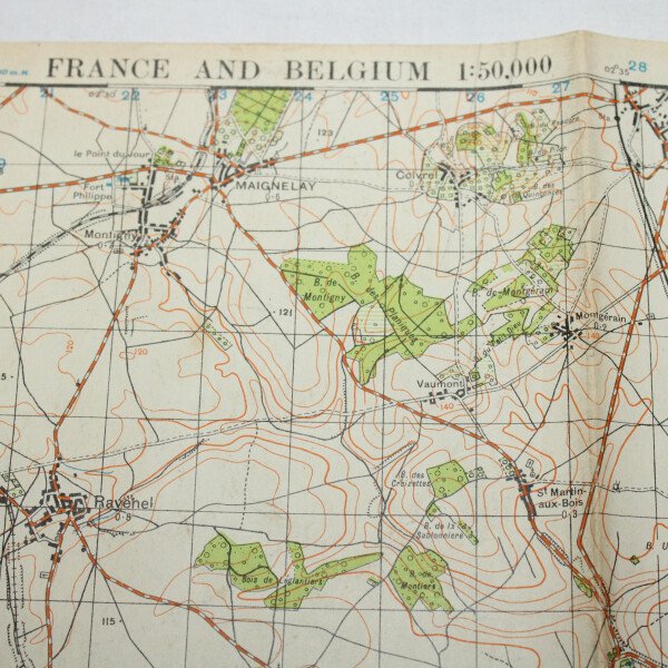 Carte Compiègne 1943