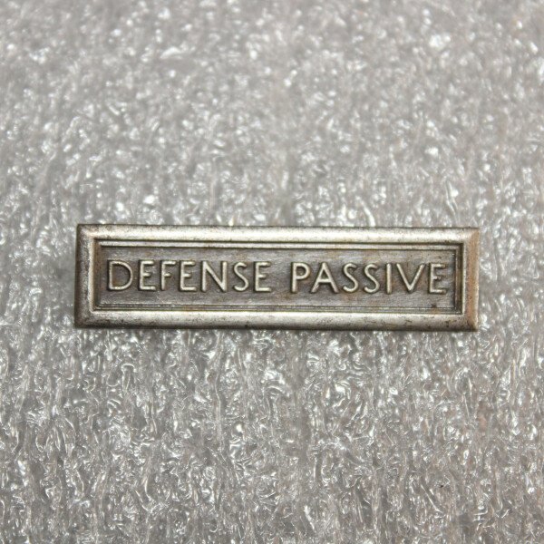 Barette Défense passive
