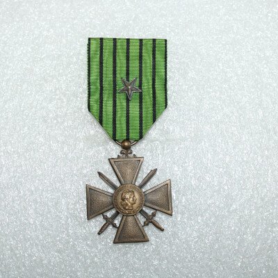 Croix de Guerre 39/40 vichy 1 citation