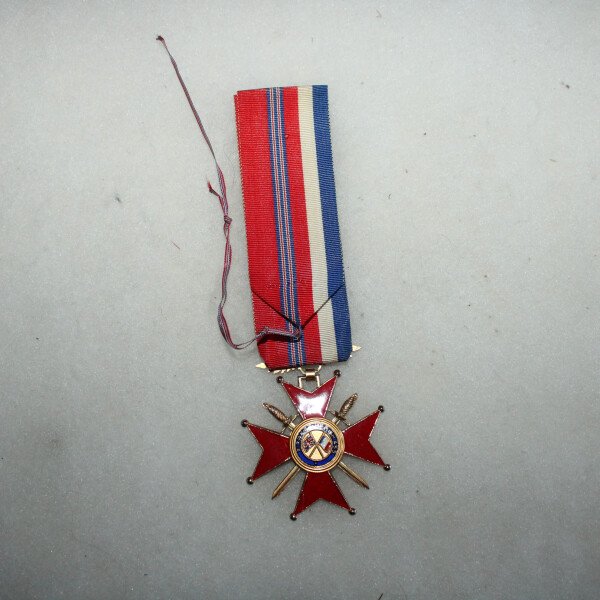 Croix de commandeur de l'asso franco/britannique
