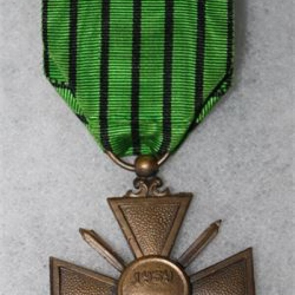 Croix de Guerre 39/40 vichy 1 citation