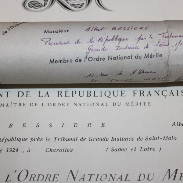 Document procureur Saint Malo