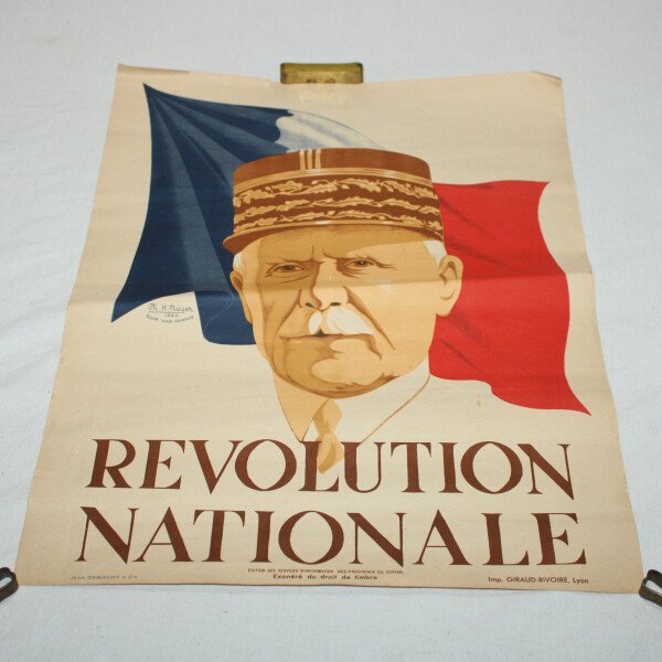 Affiche révolution nationale