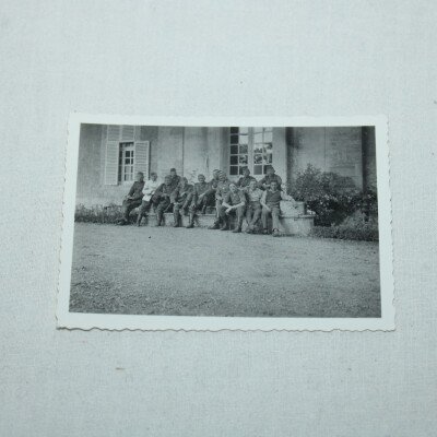 Photo soldats all Bayeux