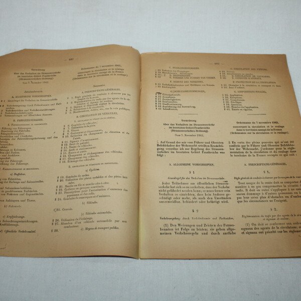 Journal des lois allemande 1943