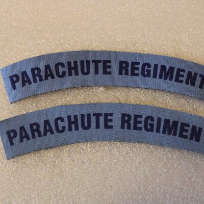 Tittles parachute regiment ,imprimés