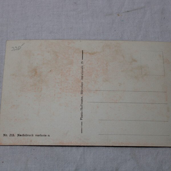 Carte postale Hitler et Hess