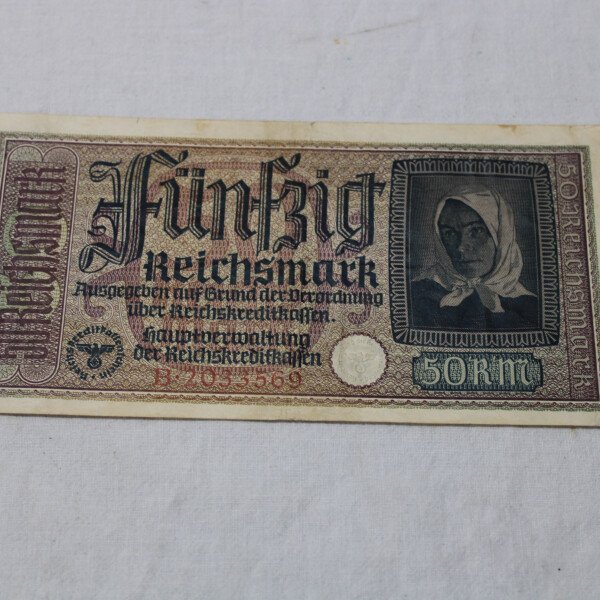 Billet 50 reichsmark