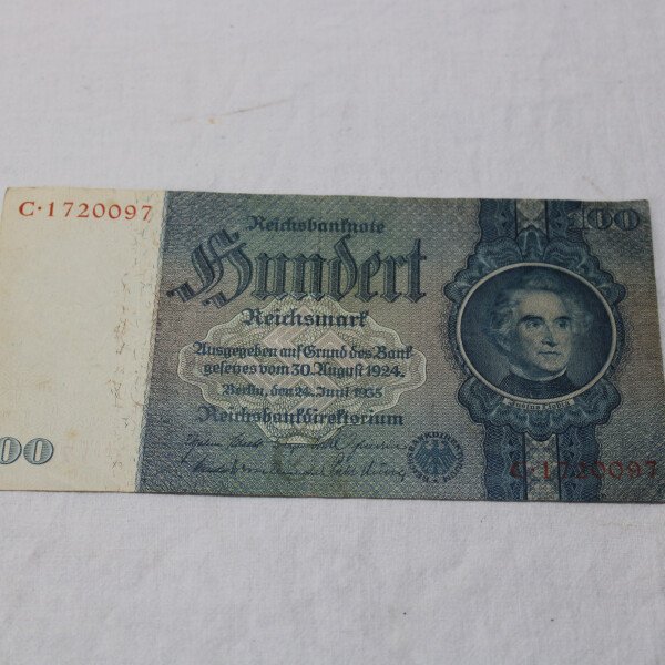 Billet 100 reichsmark