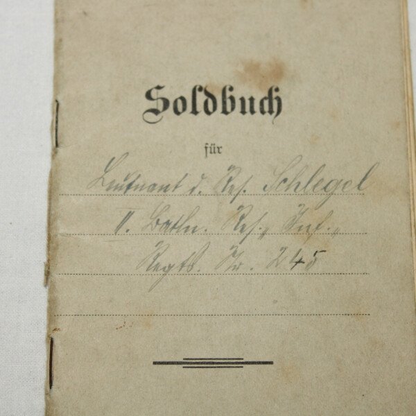 Soldbuch 245IR