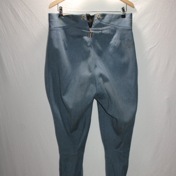 Pantalon bleu horizon jonquille