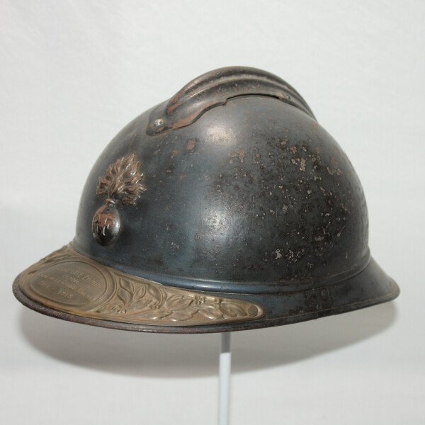 Casque Adrian MLE15 infanterie Dijon