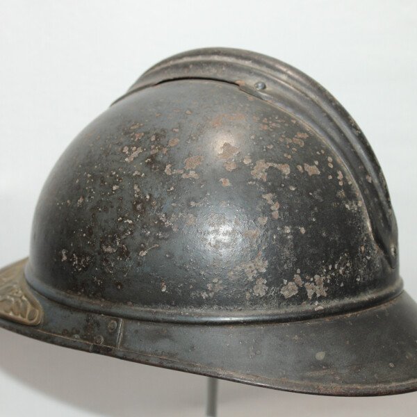 Casque Adrian MLE15 infanterie Dijon