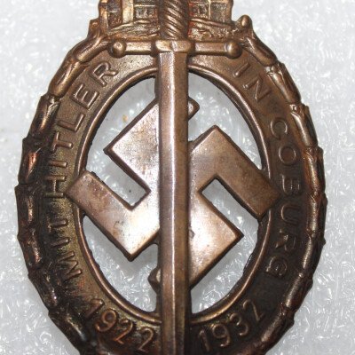 badge commémoratif  Coburg 1922/1932