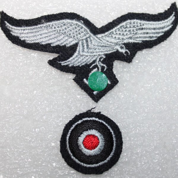 Aigle et cocarde de coiffure Luftwaffe