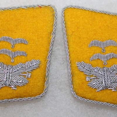 Pattes de col fallschirmjäger/pilote OberLeutnant