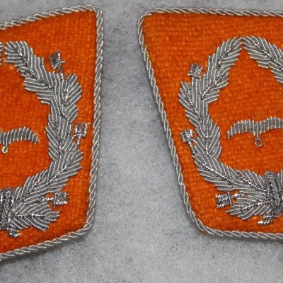 Pattes de col Major des personnels de réserves