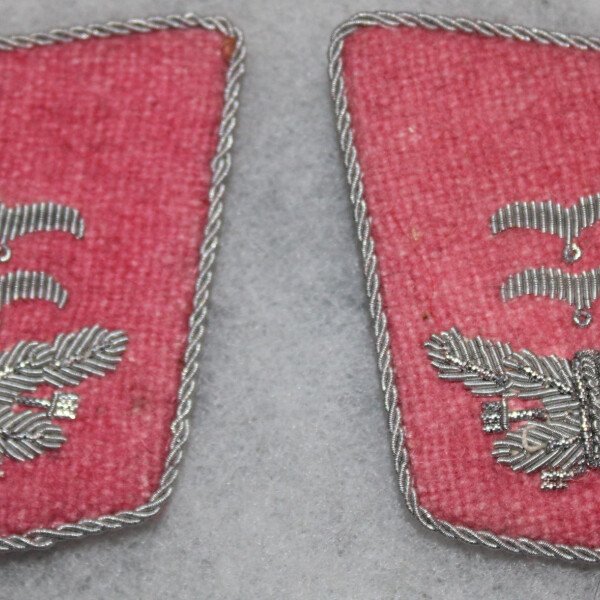 Pattes de col OberLeutnant, unités du génie