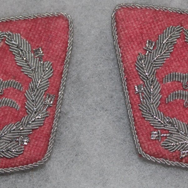 Pattes de col OberstLeutnant, unités du génie