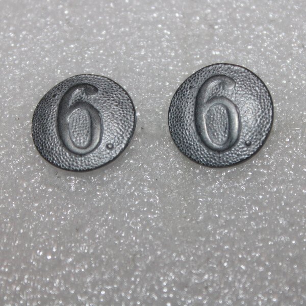 boutons numérotés, n°6