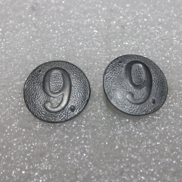 boutons numérotés, n°9