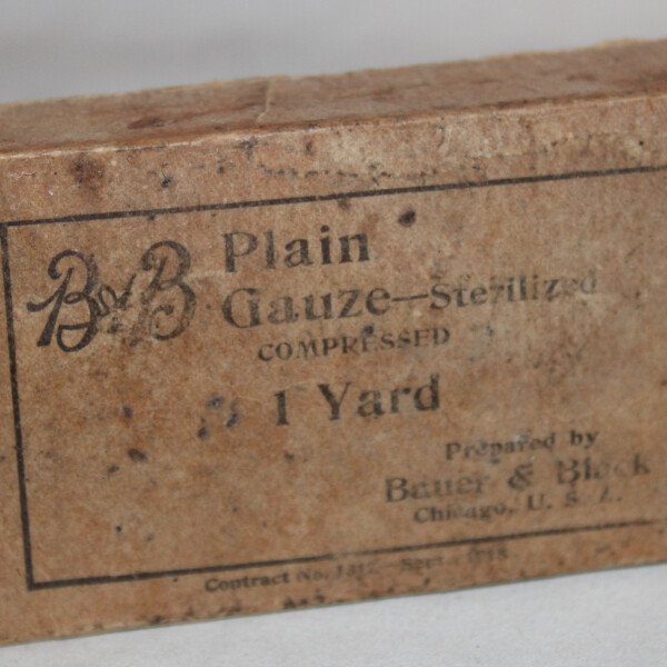 Bandage Plain gauze 1918