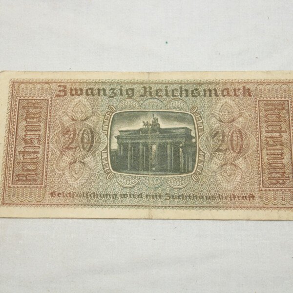 Billet 20 reichsmark