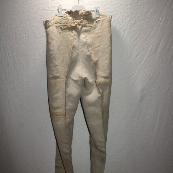Pantalon Bourgeron blanc