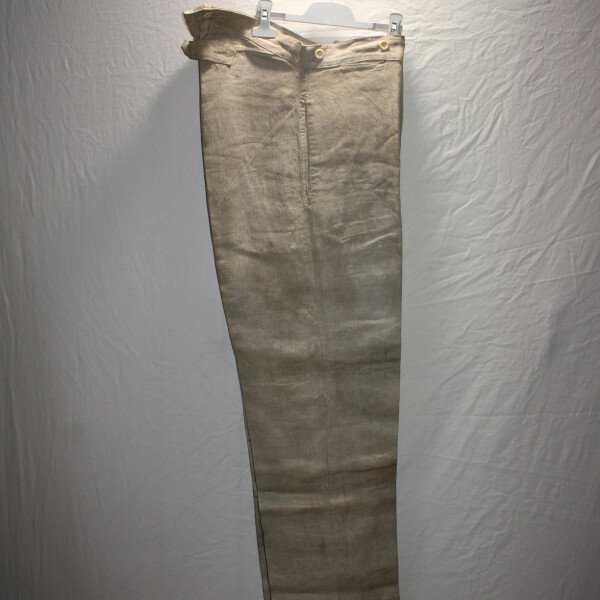 Pantalon Bourgeron blanc