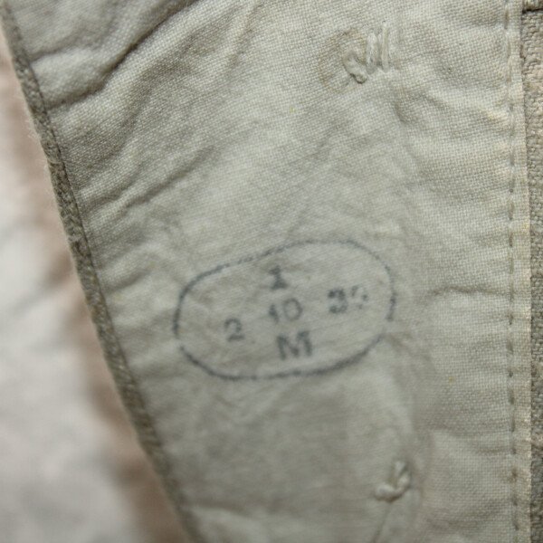 Pantalon Bourgeron blanc