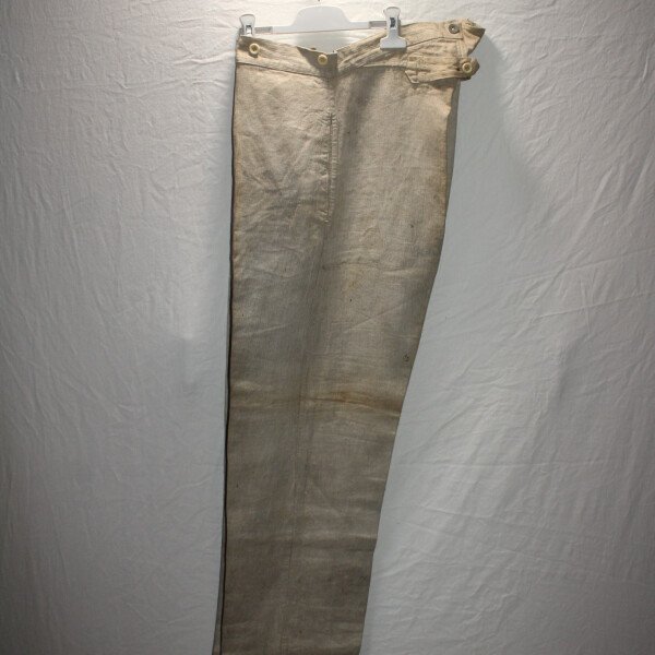 Pantalon Bourgeron blanc