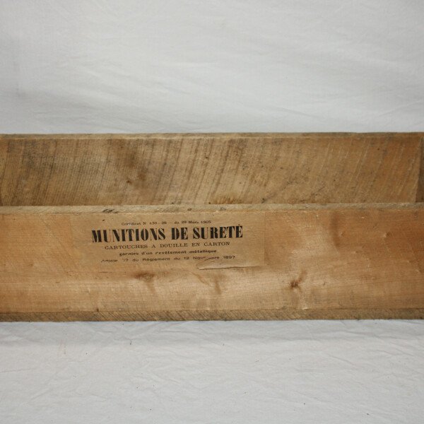 Caisse munition de sureté