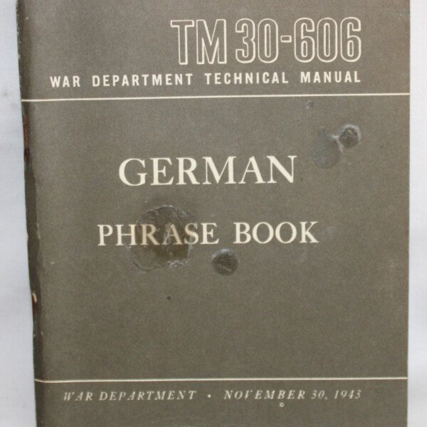 German phrase book