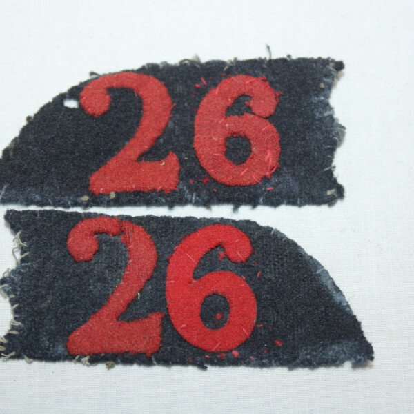 Patte de col 26e RI 1867