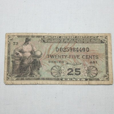 Billet de camp 25c