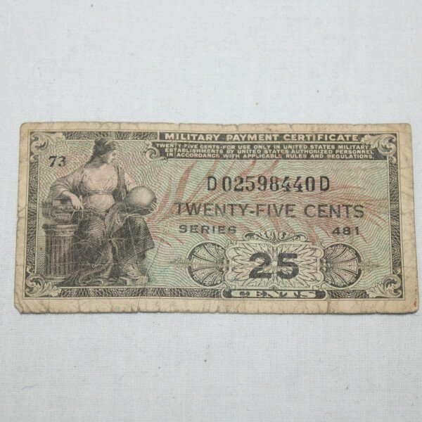 Billet de camp 25c