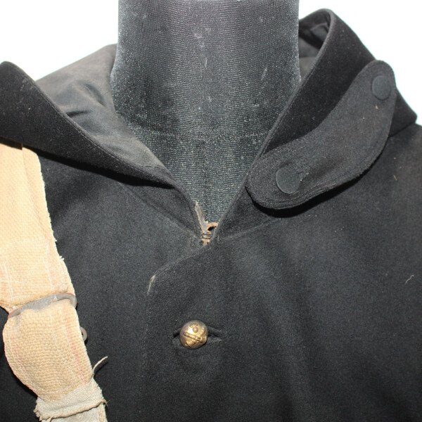 Manteau a capuchon artillerie