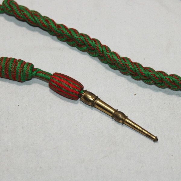 Fourragère croix de guerre 14/18 olive 39/45