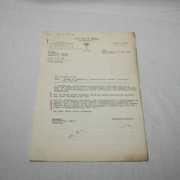 Correspondance NSRB