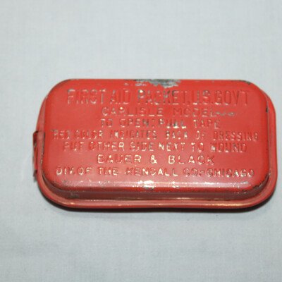 First Aid Packet Bauer & black rouge
