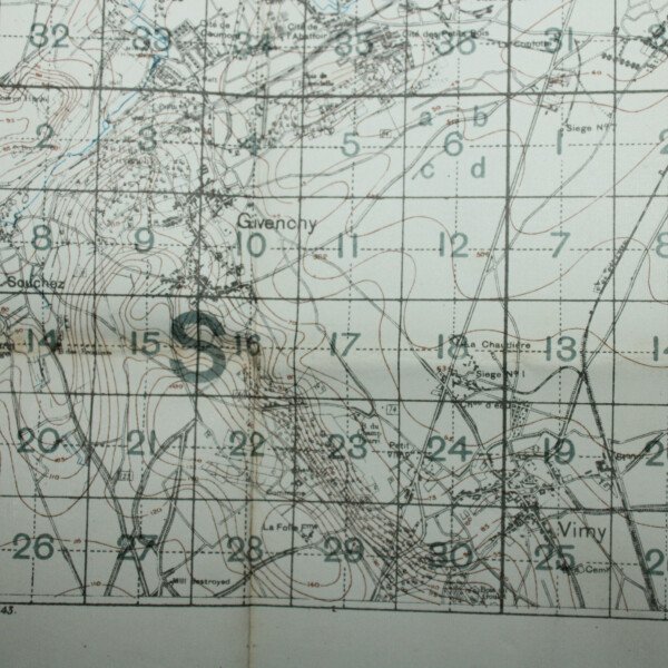 Carte Lens 1917