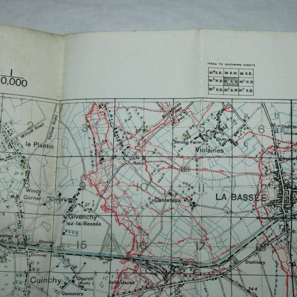 Carte Wingles 1916