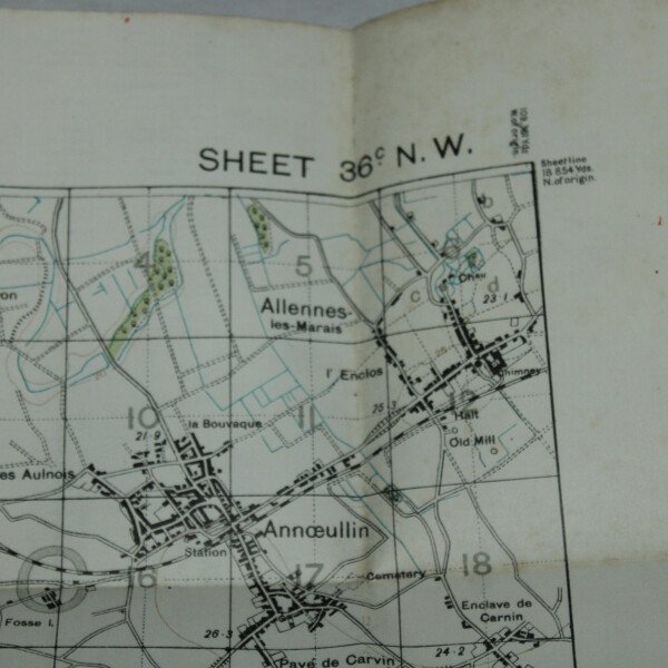 Carte Wingles 1916