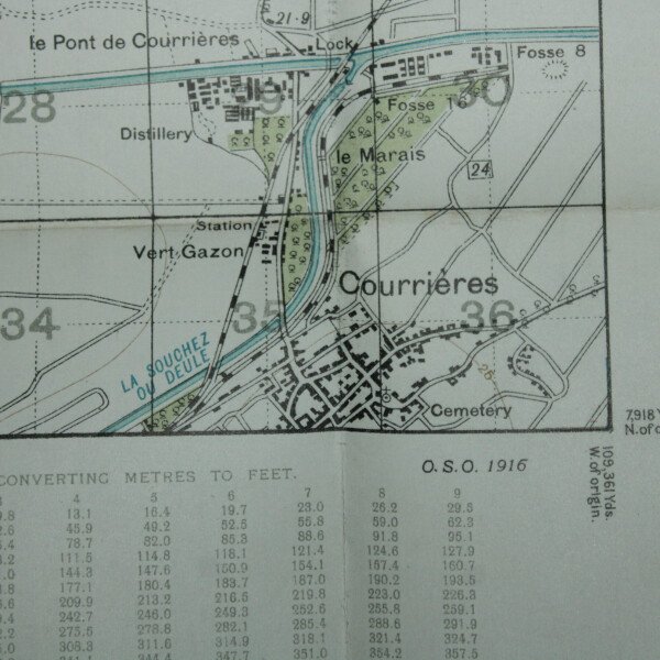 Carte Wingles 1916
