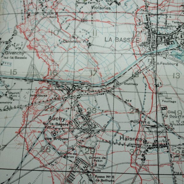 Carte Wingles 1916